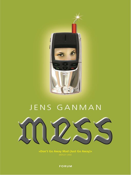 Titeldetaljer för Mess av Jens Ganman - Tillgänglig